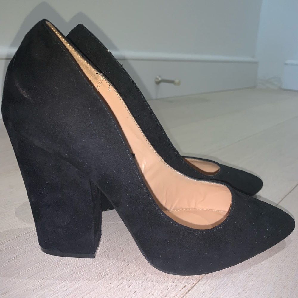 Black heels